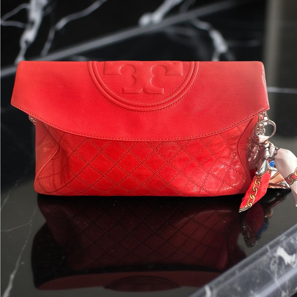 Tory Burch leather handbag like new - Picture 3 of 13